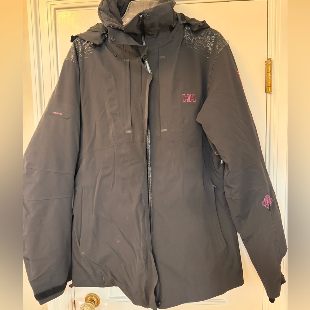 Helly Hansen Women's Black Down2Flow Jacket; S XL